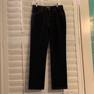 Bandilinoblu Black Straight Leg Jeans Size 8